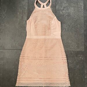 Doe & Rae Peach Dress